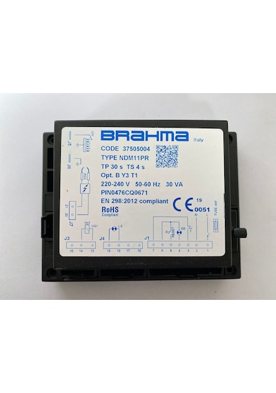 Brahma Ndm11pr Brülör Otomatiği 37505004 Tp30s Ts4s 220-240v 50-6