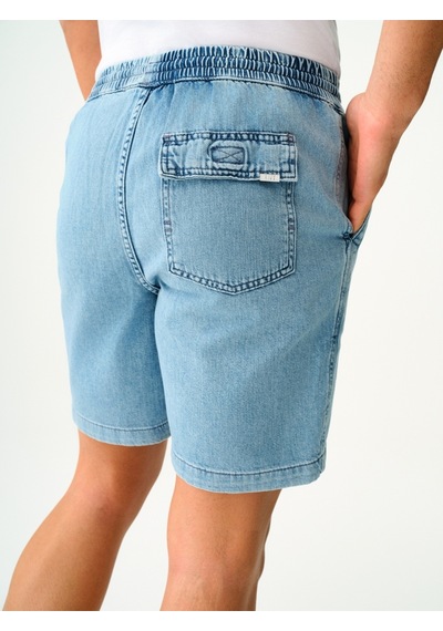 Regular Fit Erkek Şort Denim