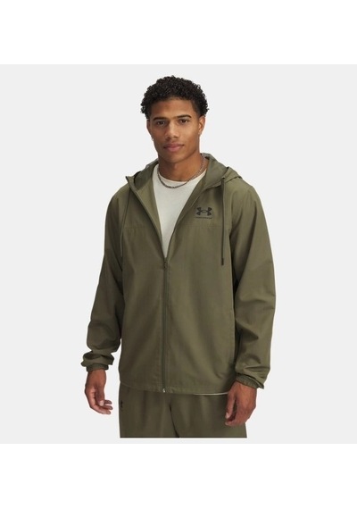 Under Armour Ua Rival Erkek Rüzgarlık Ceket 1390149-390 Yeşil