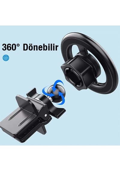 Ally Hl-153a Mıknatıslı Araç Havalandırma Telefon Tutucu- 5775
