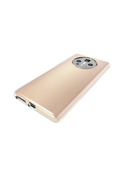 Huawei Mate 40 Pro İle Uyumlu Kılıf Şeffaf Esnek Silikon Telefon Kılıfı Kapak