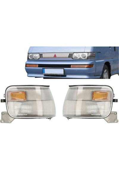 Mitsubishi L300 Sağ Sol Ön Sinyal Lambası Takımı 1994--2000