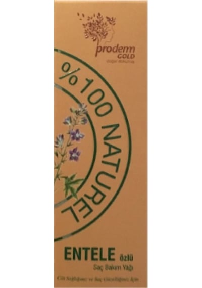 Proderm Gold Entele Özlü Saç Bakım Yağı 30 ML