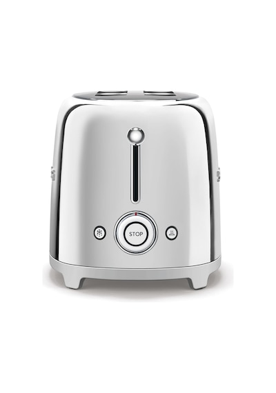 Smeg TSF02 4 Dilim Ekmek Kızartma Makinesi Krom