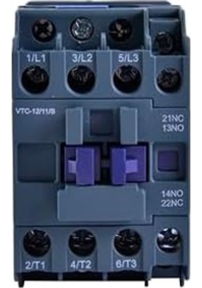 Vtc-12/11/s Kontaktör 12a 1no+1nc 230v Bobinli