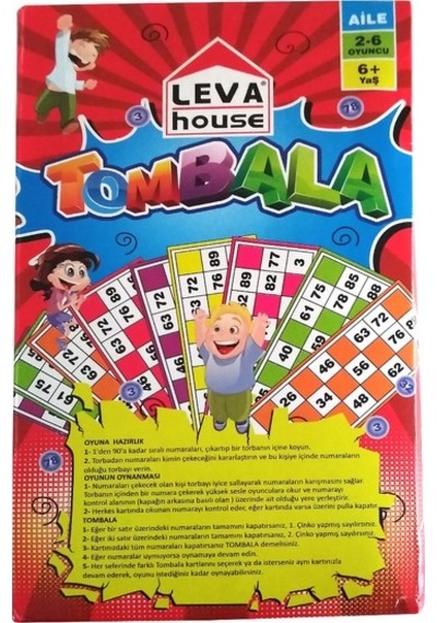 Kızma Birader - Tombala Oyun Seti