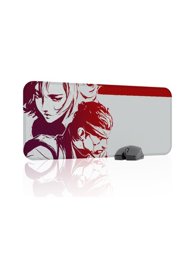 Metal Gear Solid Kaymaz Dikişli Kauçuk Oyuncu Mousepad V4 - 70x30 Xl Gaming Mouse Pad Fare Altlığı