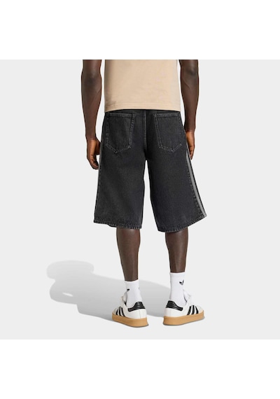 Adidas Firebird Adicolor Erkek Siyah Jean Şort Kd1498