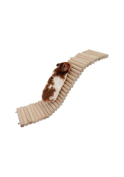 Hamster Uzun Ahşap Köprü, Cüce Hamster Bükülebilir Merdiven,