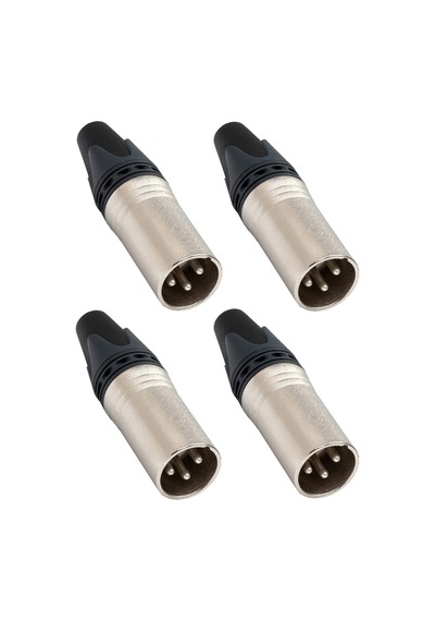 Hepa Merz SFC-M11-4X 3 Pinli XLR Konnektör (4 Adet)