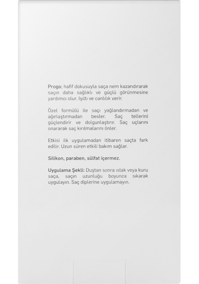 Aru Progo Hacim Kazandıran Saç Toniği 100 ML