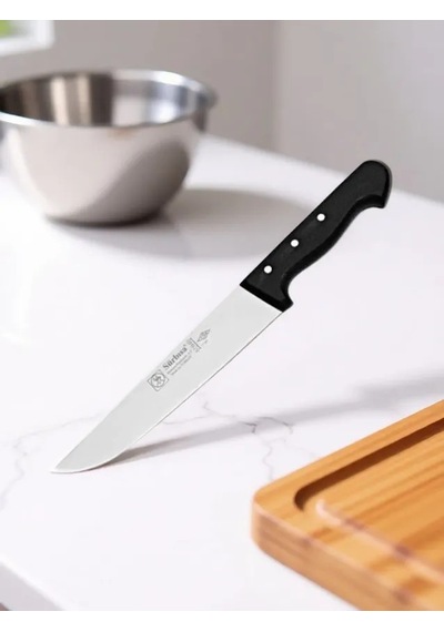 Sürmene Kasap Bıçağı Pimli Sap 28 Cm Kelle Kuşbaşı Kesim Kemik Sıyırma Doğrama Bıçağı Sürbisa 61040