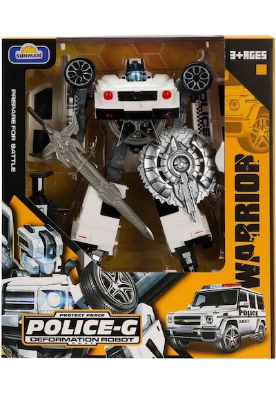 Transformer Police Robotları