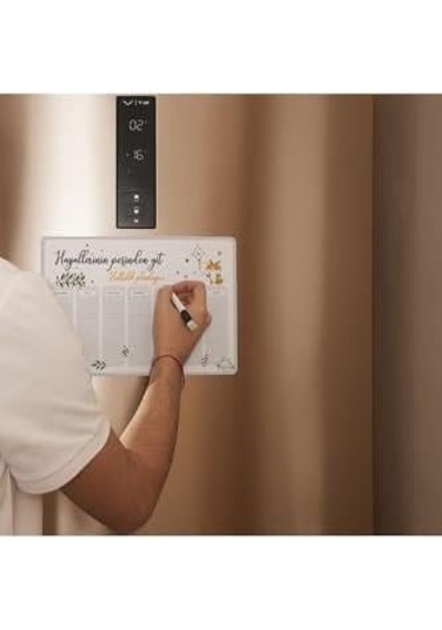 Hayallerinin Peşinden Git Mottolu Magnet Planlayıcı Çok Renkli