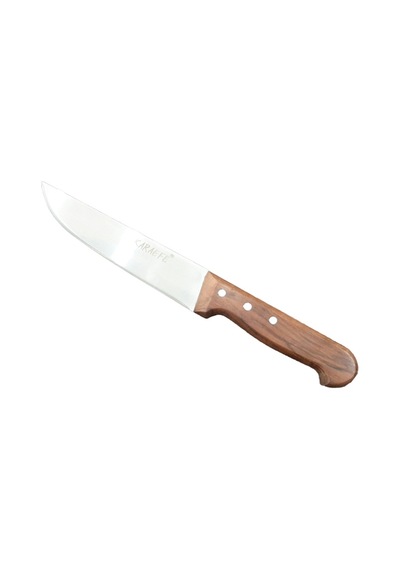 Ahşap Sap Kasap veya Mutfak Bıçağı 29,5cm 2,5mm 4116 Çelik no:2