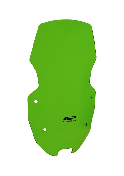 Gp Kompozit Sym Adx 125 2023-2025 Uyumlu Kısa Ön Cam Yeşil 56 Cm