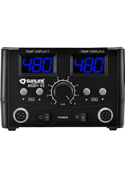 Sunline 852D+ V2 2 In 1 Brushless Sıcak Hava Üflemeli Havya İstas (496603533)