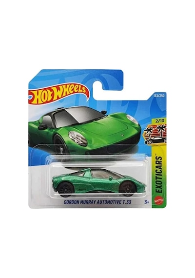 Hot Wheels Gordon Murray Automotive T.33 - Exotics Serisi Metal Oyuncak Araba Çok Renkli