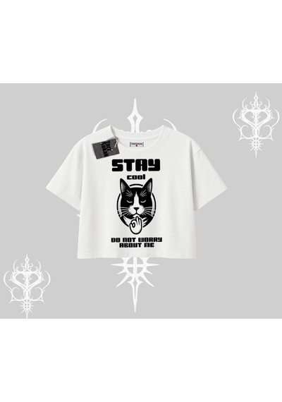 Startmore Startmore Cuteness Overload Kedi Baskılı Kayık Yaka Tshirt Siyah Startmore Startmore Cuteness Overload Kedi Baskılı Kayık Yaka Tshirt Siyah