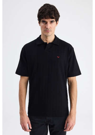 D's Damat Ds Damat Regular Fit Siyah Düz T-shirt 6hc144701222m 001