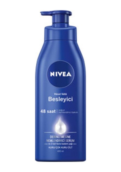 3 Adet Nivea Besleyici Vücut Sütü Yoğun Nemlendirici Bakım 400ml