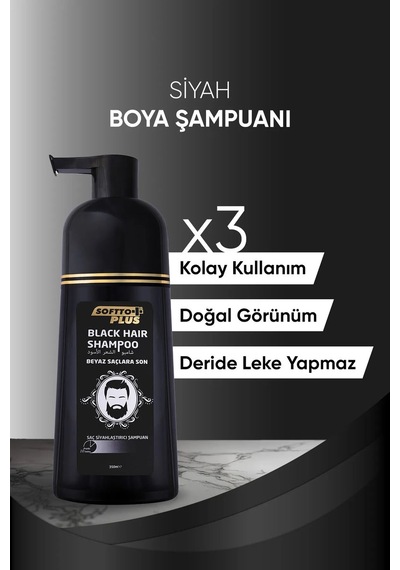 Black Hair Şampuan 350 Ml