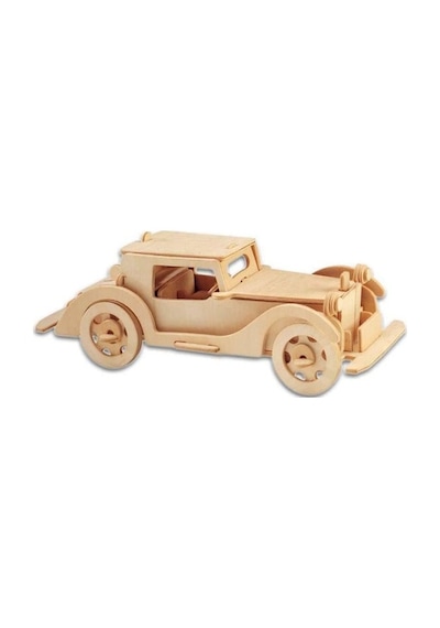 3D Ahşap Araba Maket Puzzle 28 Parça