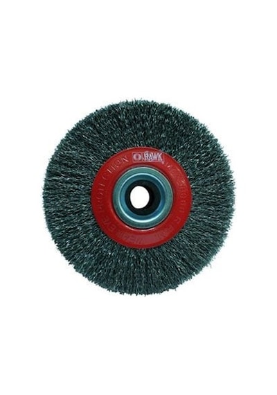 Hawk 125 25mm Gri Telli Daire Fırça // Ha10175