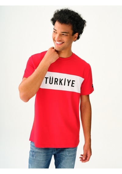 LOFT Regular Fit Erkek Tshirt K.kol Lf2038390 Q1.v1 Kırmızı
