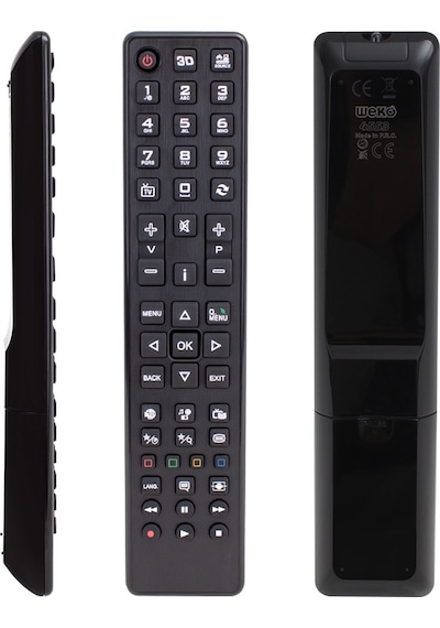 Vestel Uyumlu Lcd Led Tv 3d Li Kenarı Metalik Kumanda Ves-203 5042