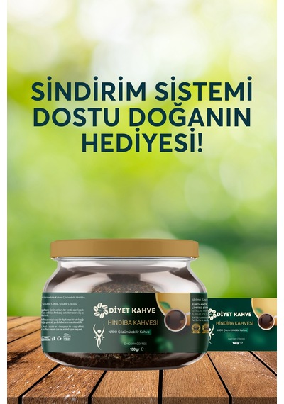 Hindiba Kahvesi 300 Gr 2'li Set Kolay Içim Ve Enfes Tat Çözünebilir
