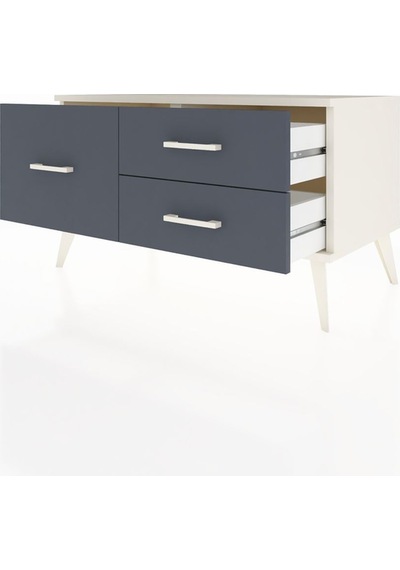 Hyperion Şifonyer 3 Çekmeceli 88x44x48 Aytaşı-aytaşı/antrasit Aytaşı/antrasit Hyperion Şifonyer 3 Çekmeceli 88x44x48 Aytaşı-aytaşı/antrasit Aytaşı/antrasit