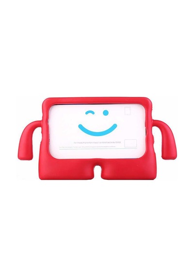 Galaxy Tab A9 Uyumlu Zore İbuy Standlı Tablet Kılıf-kırmızı Tablet Kılıfı