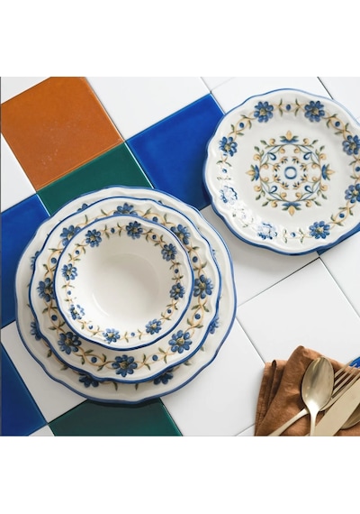 Porser Tuscan Bloom Fulya 24 Parça Yemek Takımı