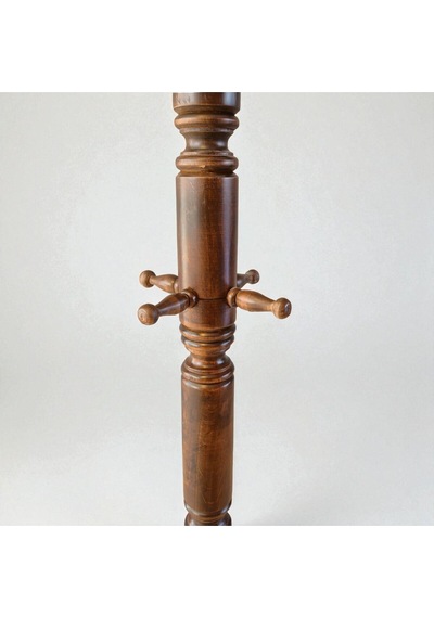 Ahşap Askılık, Elbise, Ceket Ve Mont Askılığı, Modern Askılık, Ayaklı Askılık Kahverengi
