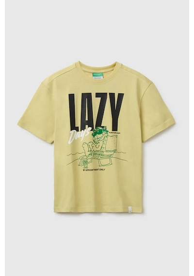 United Colors Of Benetton Erkek Çocukgarfield Baskı Detaylı Yuvarlak Yaka T-shirt Sarı 6-14 Yaş-2822 SARI United Colors Of Benetton Erkek Çocukgarfield Baskı Detaylı Yuvarlak Yaka T-shirt Sarı 6-14 Yaş-2822 SARI