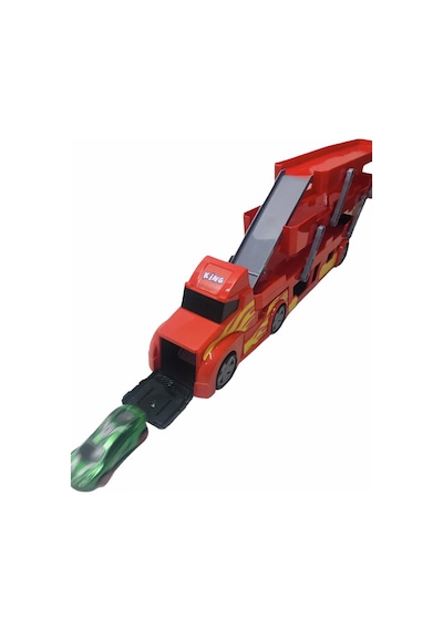 King Toys 3 Katlı Sürat Pistli Tır 3 Arabalı