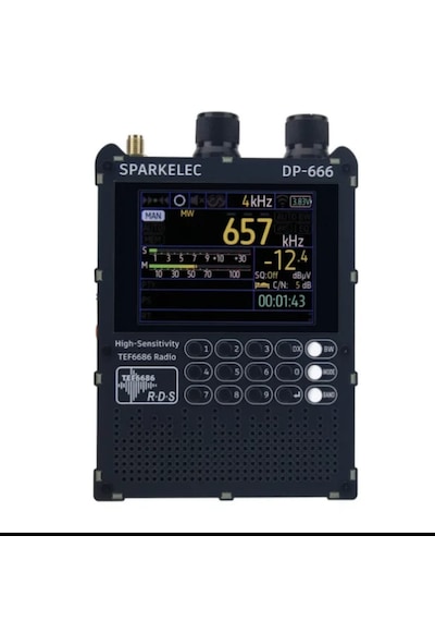 Sparkelec Dp-666 Tef6686 Tam Bant Radyo