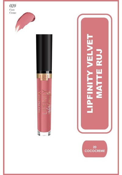 Max Factor Lıpfınıty Velvet Matte Ruj 20 Cococreme