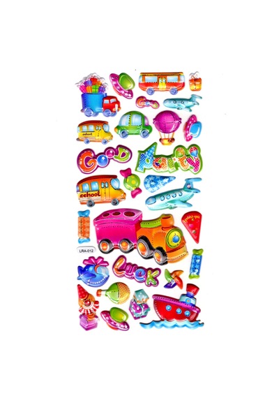 Sticker Kabartmalı Stiker Defter, Planlayıcı Etiket Limlra-012 -17x9cm- Taşıt Partisi