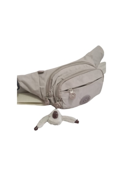 Anılbags Anıl Bags Su Geçirmez Krinkıl Kumaş Bel Çantası Çapraz Krem