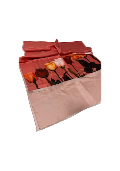 Armine Dj Etol İpek Eşarp 6502d1 Twill İpek E - 6502 Pembe