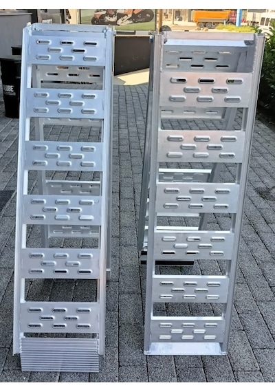 MOTOSİKLET ve ATV YÜKLEME RAMPASI ALÜMİNYUM 233X31 KATLANIR 2'Lİ
