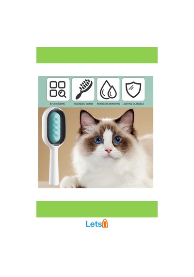 Uzun Ömürlü Yüksek Kalite Kedi Köpek Tüy Toplama Tarağı