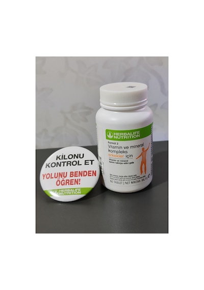 Herbalife Formül 2 Vitamin Ve Mineral Kompleks Erkekler Için 60 Tablet Tyb3sxx9db931ttq59