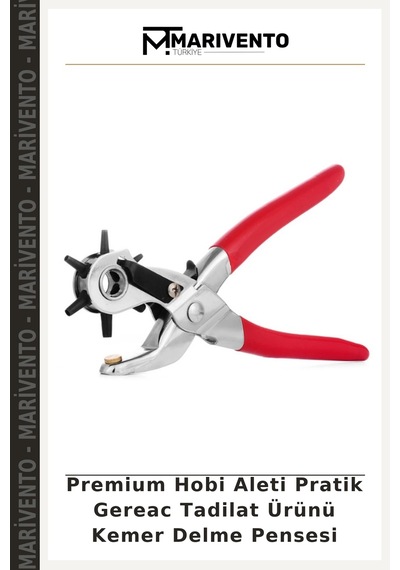 Premium Hobi Aleti Pratik Gereac Tadilat Ürünü Kemer Delme Pensesi