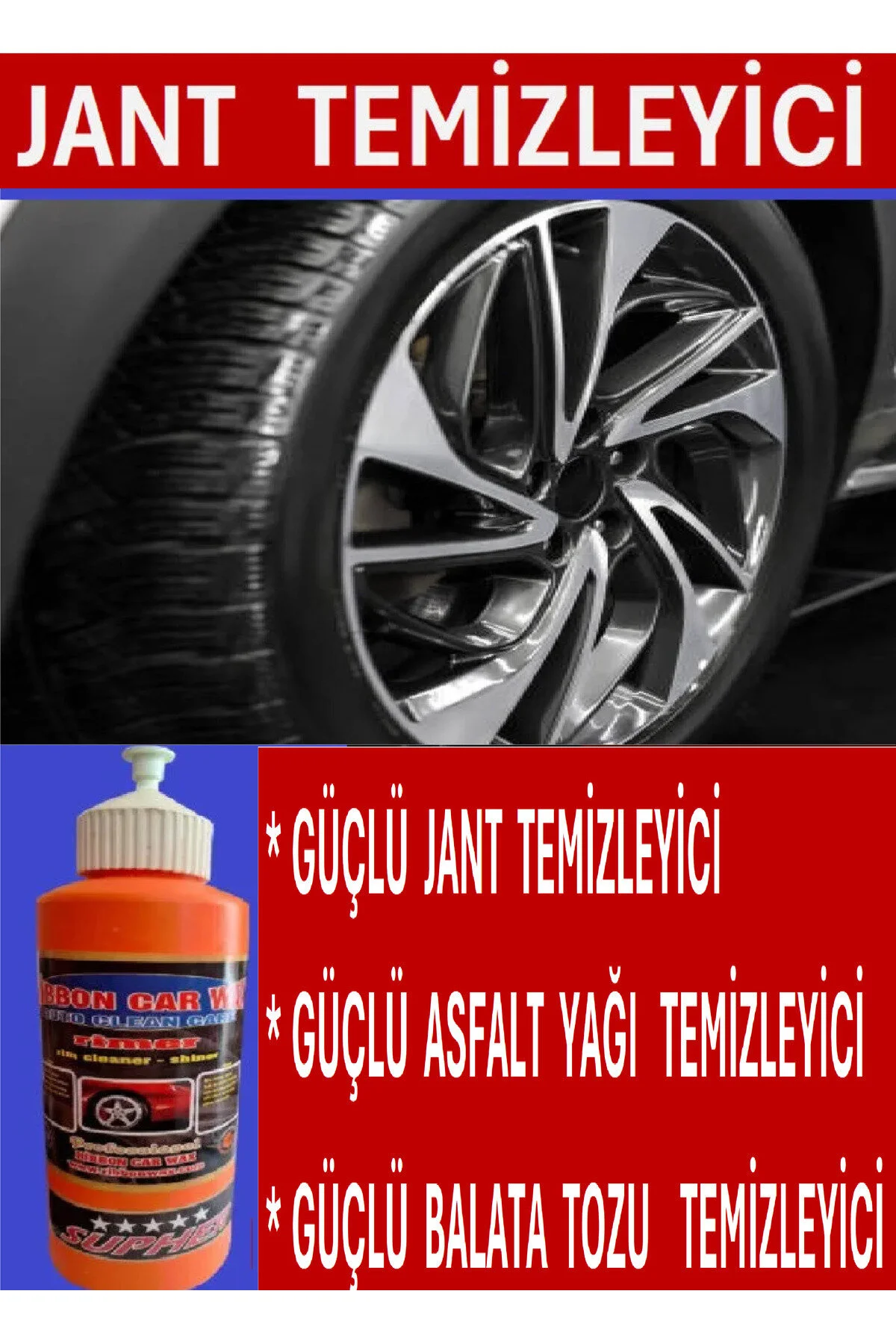 Rb Rimer Jant Temizleyici Parlatıcı 1 Kg