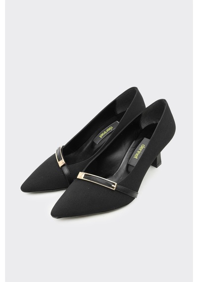 Derinet Ksenia Kısa Topuklu Stiletto S.streç S.streç