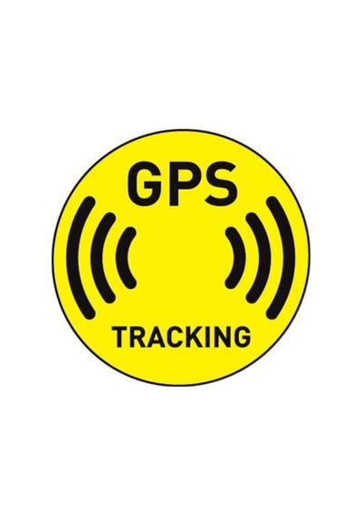 4 Adet Gps Tracing Takip Etiketi Uyarı Yapıştırması 10Cm Md3
