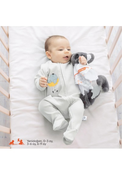 Gezenbebe Hero Uzun Kollu Bebek Tulumu 001
